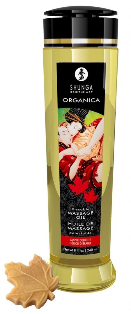 Jadalny olejek do masażu - Massage Oil Organica MAPLE DELIGHT Shunga