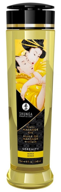 Wegański olejek do masażu - Massage Oil Serenity MONOI Shunga