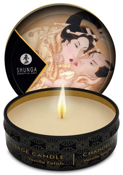 Mini Massage Candle Vanilla Shunga - EAU ZONE