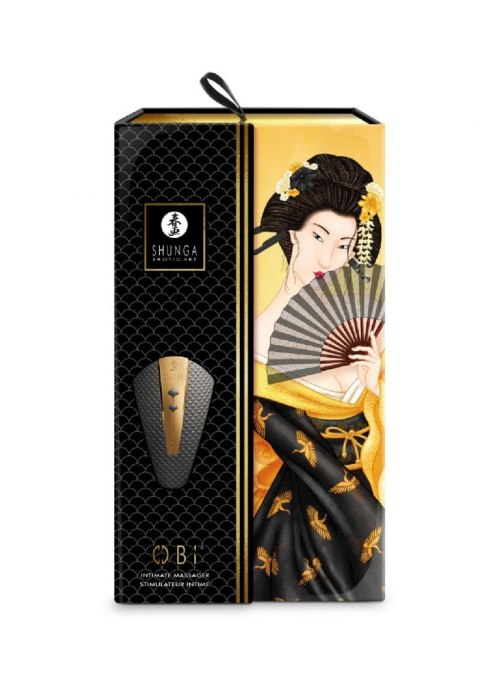 OBI Intimate Massager Black Shunga - EAU ZONE