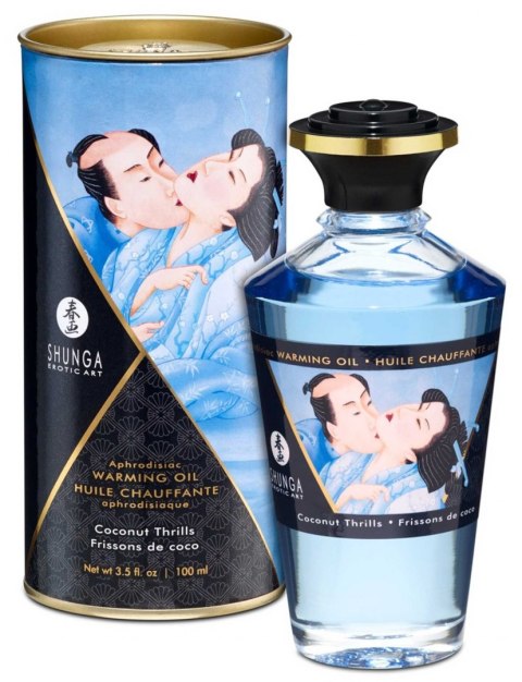 Rozgrzewajacy Olejek do Masażu - Warming Oil Coconut Thrills Shunga