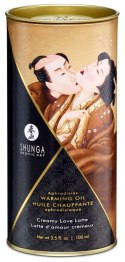 Rozgrzewający Olejek do Masażu - Warming Oil Creamy Love Latte Shunga