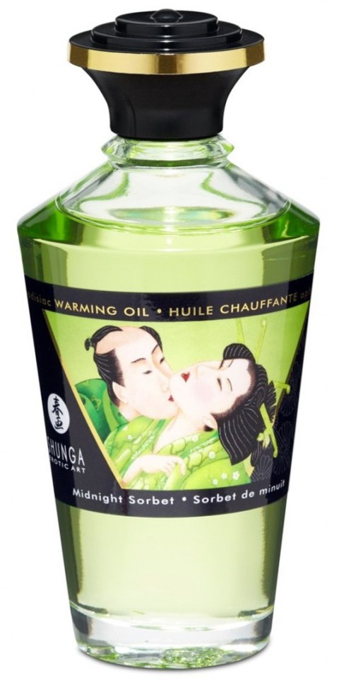 Rozgrzewający Olejek do Masażu - Warming Oil Midnight Sorbet Shunga