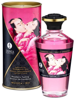 Rozgrzewajacy Olejek do Masażu - Warming Oil Raspberry Feeling Shunga