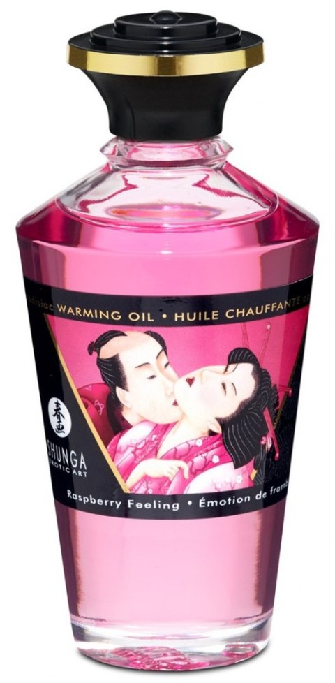 Rozgrzewajacy Olejek do Masażu - Warming Oil Raspberry Feeling Shunga