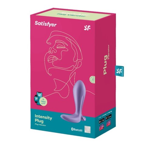 Wibrator Analny - Intensity Plug purple Satisfyer