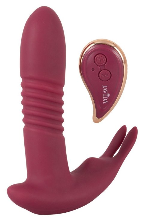 Trzy funkcyjny wibrator -Javida RC Hands-free 3 functio JAVIDA