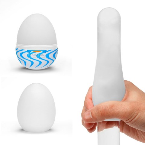 Jednorazowy masturbator Ręczny - Tenga Egg Wind Single TENGA