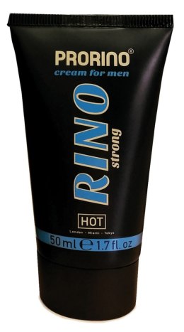 Krem powiększający penisa - PRORINO Rino Cream for men 50ml Hot