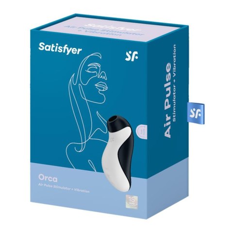 Stymulator Łechtaczki - Orca Double Air Pulse Vibrator Satisfyer