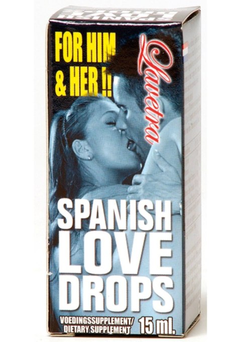 SPANISH LOVE DROPS LAVETRA 15 ML Cobeco