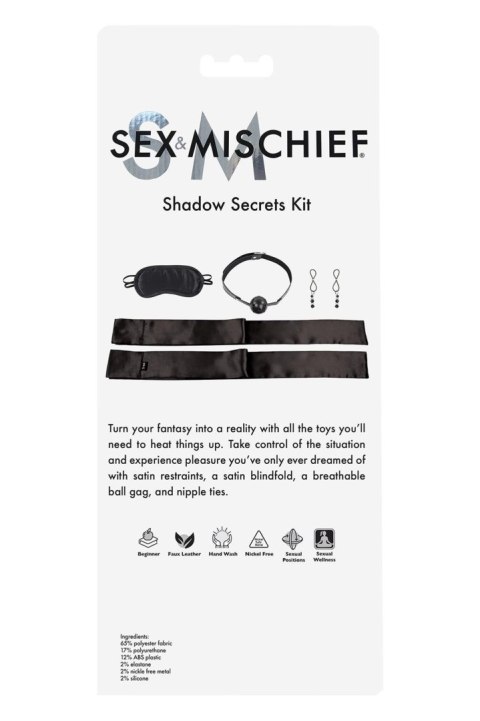 SPORTSHEETS SHADOW SECRETS KIT Sportsheets