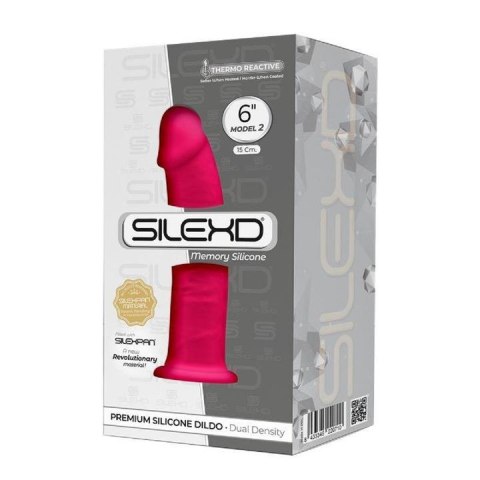 Dildo - SD.Model 2 (6"") PINK BOX Silexd