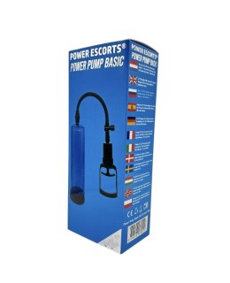Power Escorts - Power Pump Basic - Penis Pump - Dark Blue