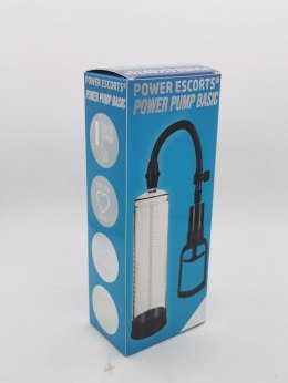 Power Escorts -Power Pump Basic - Penis Pump - Transparant