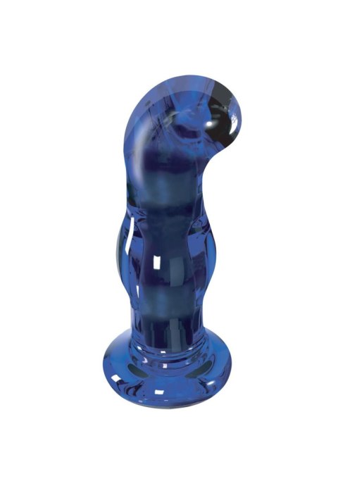 The Gleaming Glass Buttplug Blue ToyJoy