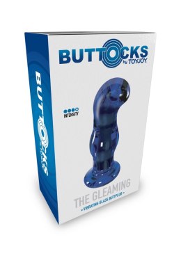 The Gleaming Glass Buttplug Blue TOYJOY