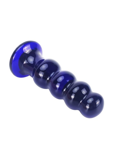 The Radiant Glass Buttplug Blue ToyJoy