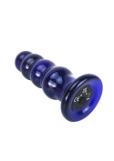 The Radiant Glass Buttplug Blue TOYJOY