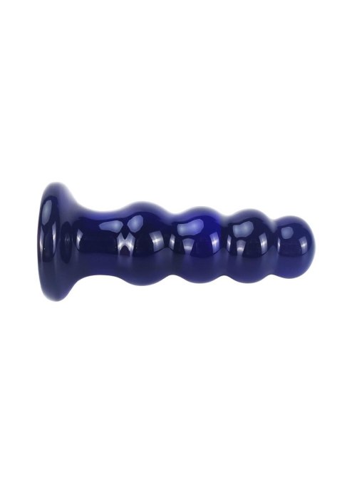 The Radiant Glass Buttplug Blue ToyJoy