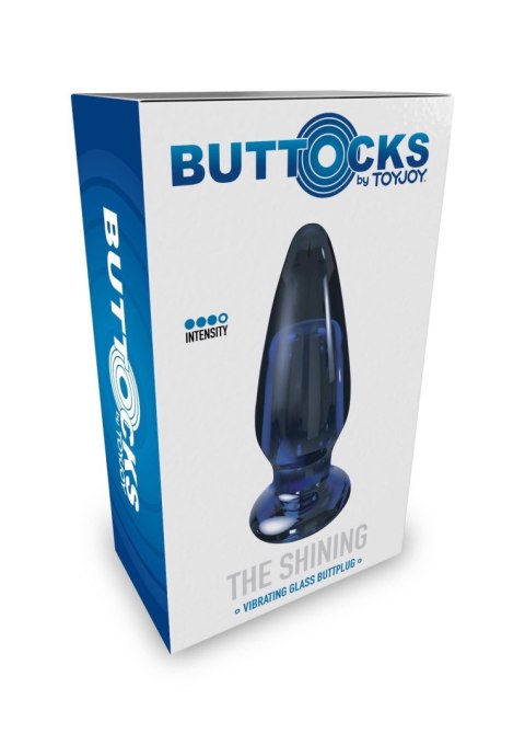 The Shining Glass Buttplug Blue ToyJoy