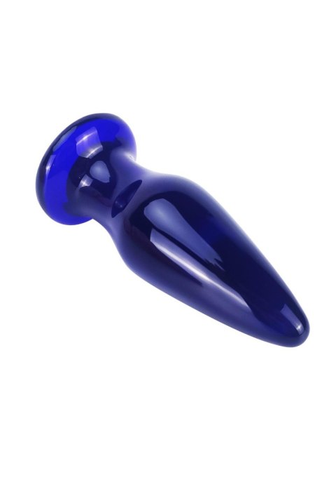 The Shining Glass Buttplug Blue ToyJoy