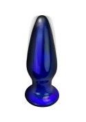 The Shining Glass Buttplug Blue TOYJOY