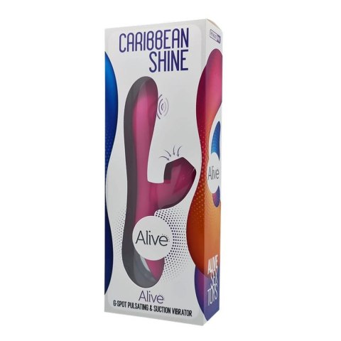 Wibrator-Caribbean Shine Pink punkt G Alive