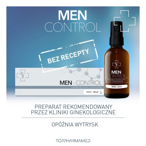 MEN - CONTROL spray 50 ml TOPPHARMAMED