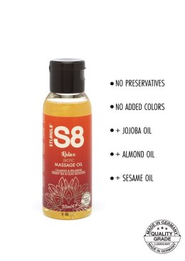 Olejek do masażu - S8 Massage Oil 50ml Green Tea & Lilac Blossom Stimul8 S8
