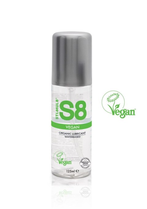 Wegański, Wodny Lubrykant - S8 WB Vegan Lube 125ml Natural Stimul8 S8