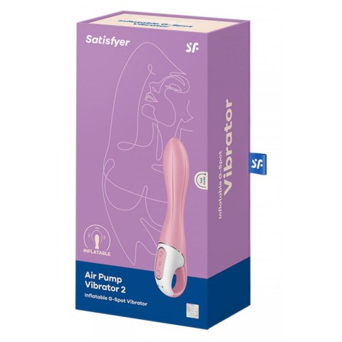 Air Pump Vibrator 2 light red Satisfyer