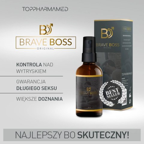 Sprey na Przedwczesny Wytrysk - BRAVE BOSS Original spray 50 ml TOPPHARMAMED