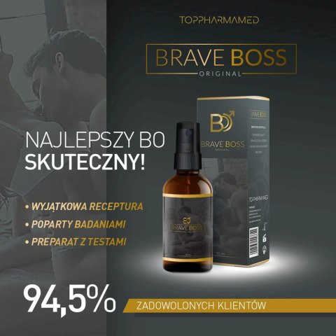 Sprey na Przedwczesny Wytrysk - BRAVE BOSS Original spray 50 ml TOPPHARMAMED