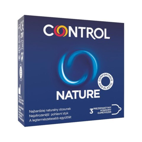 Prezerwatywy 3 szt. - Control Nature 3's
