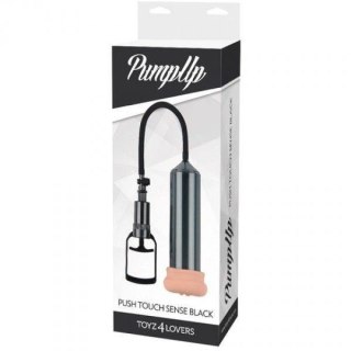 Pompka próżniowa - SVILUPPATORE A POMPA PUMP UP PUSH TOUCH SENSE BLACK Toyz4lovers