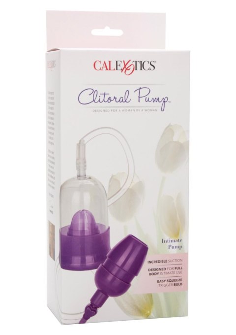 Pompka stymulująca łechtaczkę i sutki - Intimate Pump Purple CalExotics