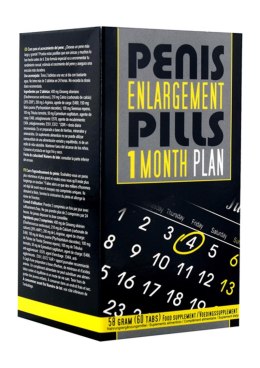 Tabletki na Potencję - Penis Pills 1 month plan 60pcs Natural Cobeco