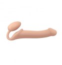 Strap-on-me Silicone bendable strap-on Flesh L