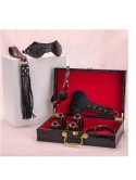 Zestaw BDSM - Suitcase bondage set black ARGUS