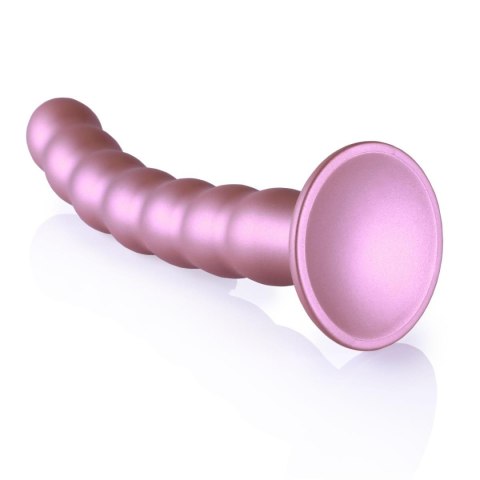 Dildo - Beaded G-Spot Dildo - 8'' / 20,5 cm - Rose Gold Ouch!