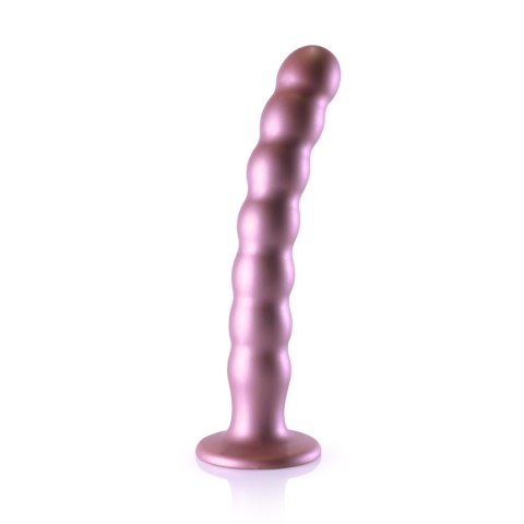 Dildo - Beaded G-Spot Dildo - 8'' / 20,5 cm - Rose Gold Ouch!