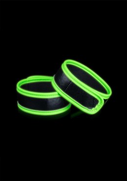 Opaski na biceps - Biceps Band - Glow in the Dark - Neon Green/Black Ouch!