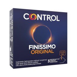 Prezerwatywy 3 szt. - Control Finissimo Original 3's