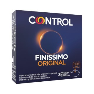 Prezerwatywy 3 szt. - Control Finissimo Original 3's
