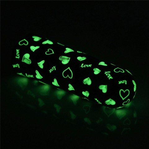 Świecący Mini Wibrator - Rechargeable Glow-in-the-dark Heart Massager Lovetoy