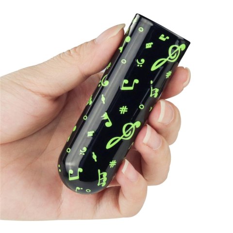 Świecący Mini Wibrator - Rechargeable Glow-in-the-dark Music Massager Lovetoy