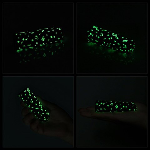 Świecący Mini Wibrator - Rechargeable Glow-in-the-dark Music Massager Lovetoy