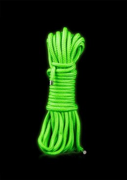 Świecąca Lina - Rope - 10m/16 Strings - Glow in the Dark - Neon Green Ouch!