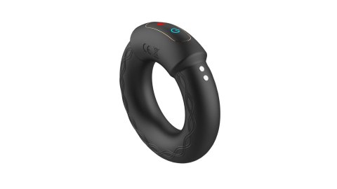 Wibrujący Pierścień Erekcyjny z funkcją grzania - Vibrating Penis Ring with heating function Boss Series Cute